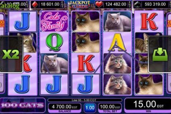 100 Cats Рокс Казино