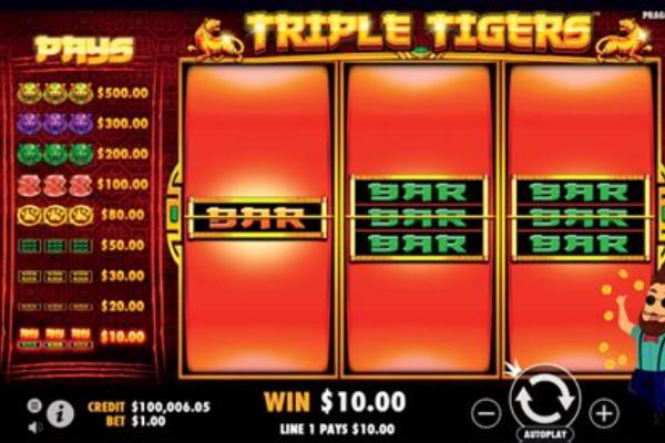 Triple Tigers Рокс Казино